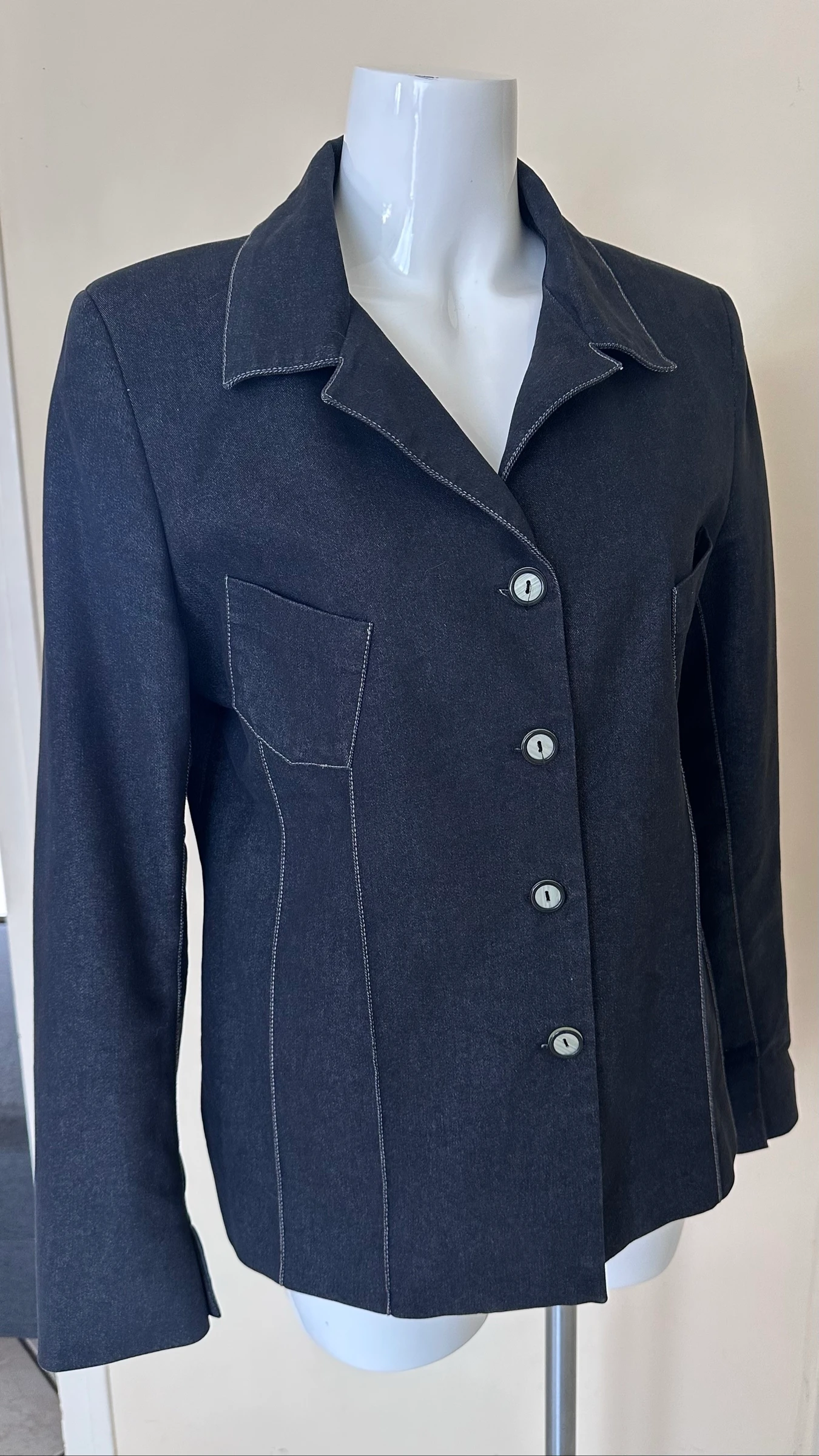 Blazer estruturado elegante Scottage – Tamanho 42 – Condição impecável – photo 7
